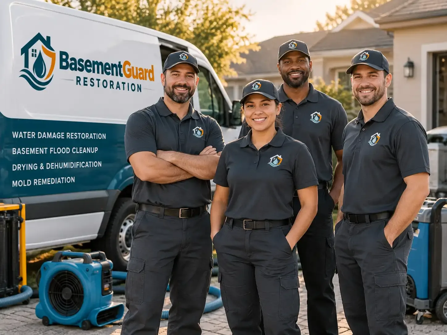 Basement Water Damage Restoration company in Arnold, KS